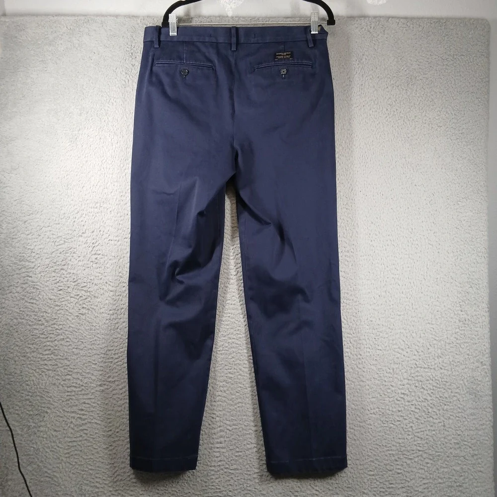 Banana Republic‎ Chino Pants Mens 36x30 Navy Blue Casual